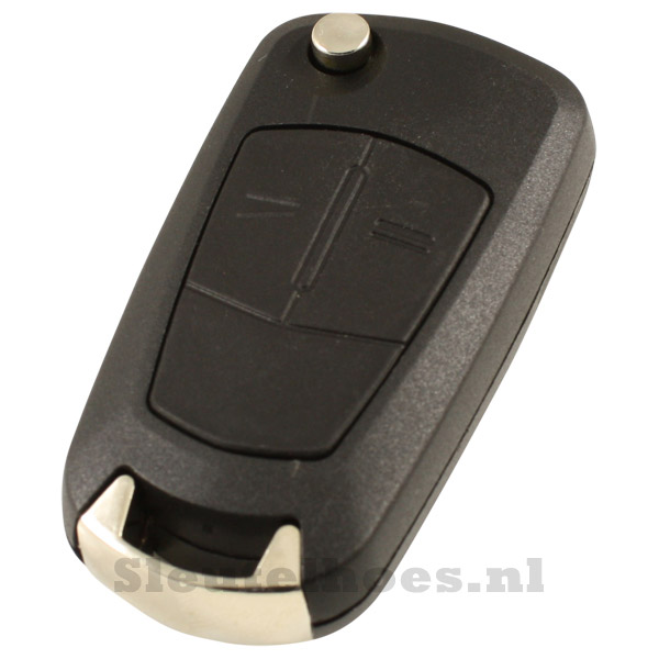engineering Geen Minder Opel 2-knops klapsleutel sleutelcover – roze - Sleutelhoes
